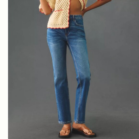 Anthropologie Pilcro Mid-Rise Straight Jeans. Various sizes NWOT - Picture 1 of 6